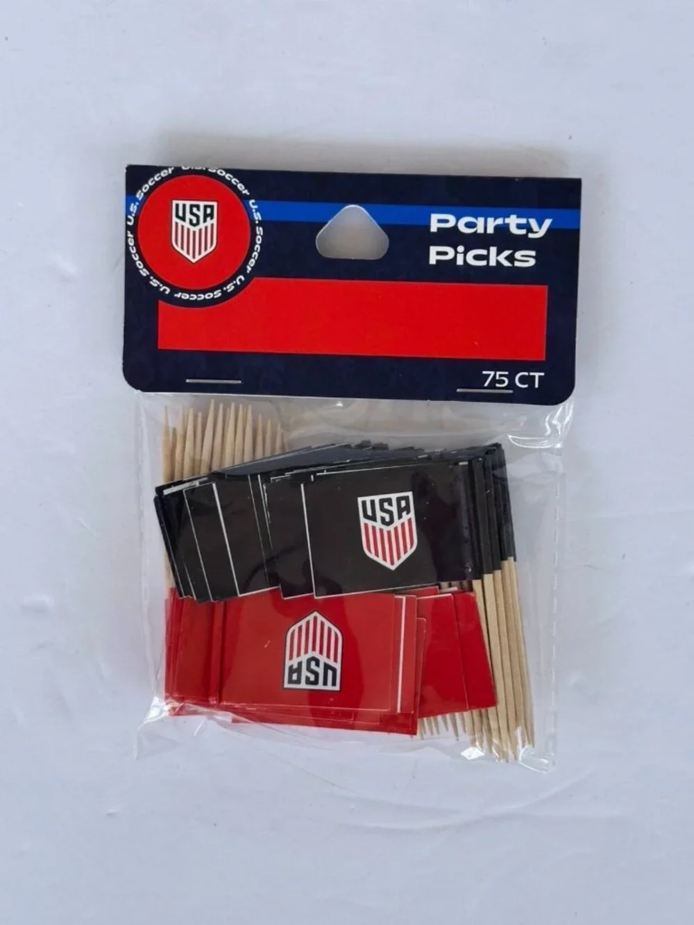NEW Official US Soccer Party Supplies Huge Lot Cups Balls Picks USMNT Sealed #1